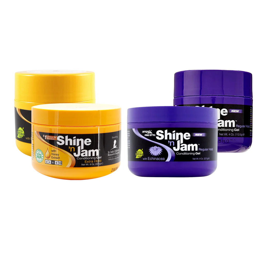 AMPRO Shine 'n Jam Conditioning Gel Extra Hold 16oz