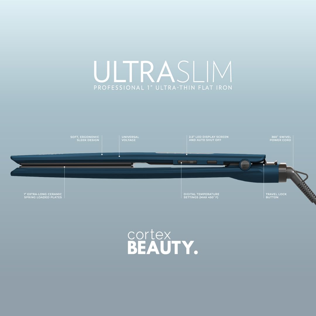 Cortex Beauty Ultra Slim 11" Digital Flat Iron