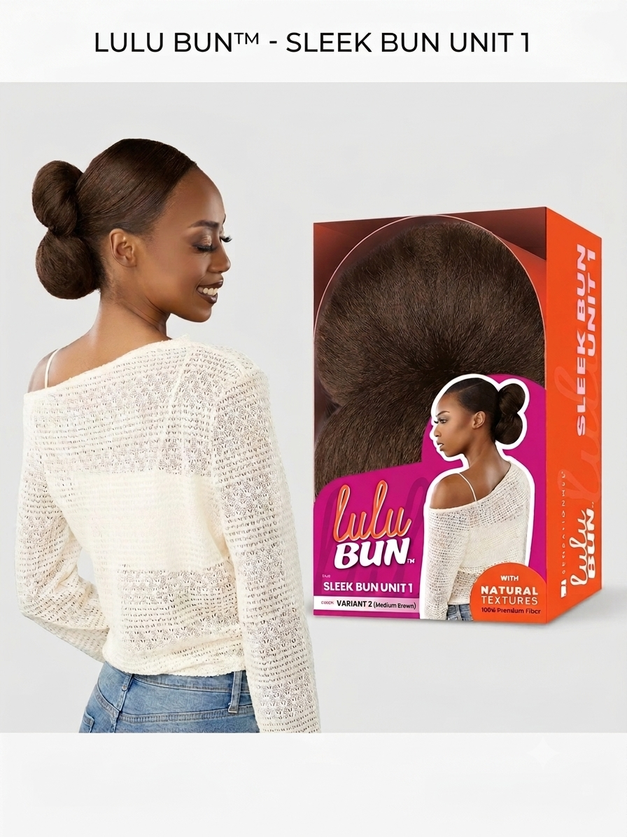 Sensationnel Lulu Bun Sleek Bun Unit 1