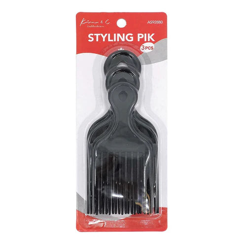 KIM & C Plastic Styling Pik (3pcs)