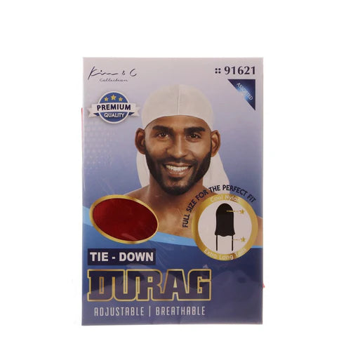 KIM & C Durag en satin à nouer - Assortis