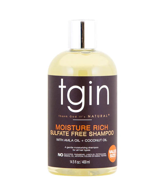 TGIN Moist Rich Sulfate Free Shampoo (13oz)