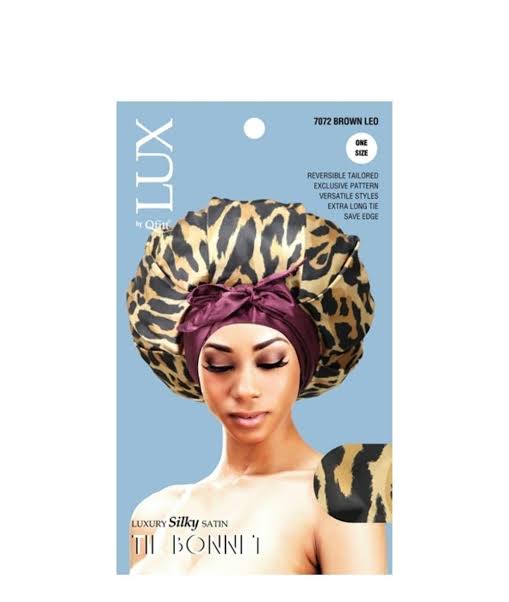 LUX Silky Tie Bonnet - Leo (6 pcs)