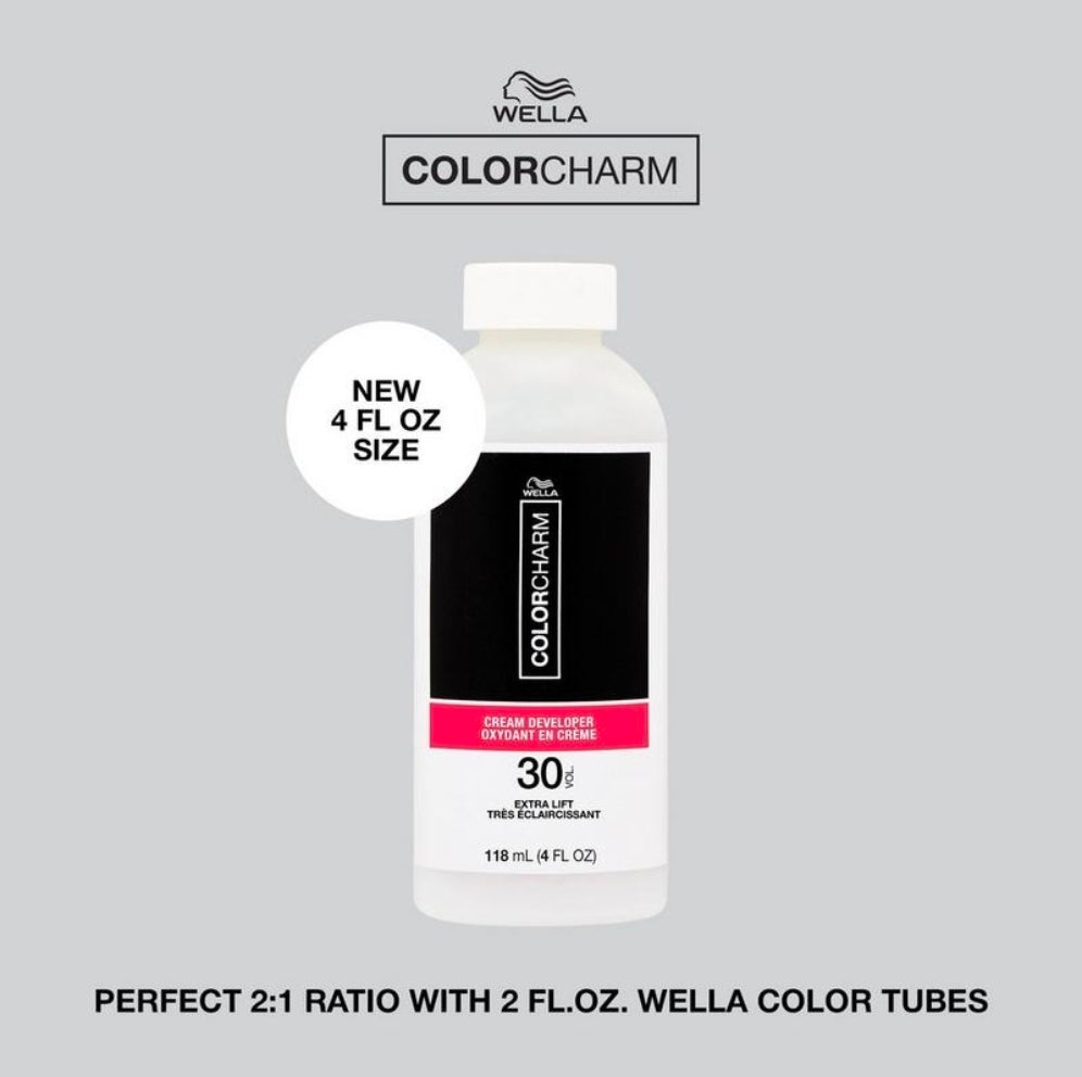 Wella Color Charm 30 Volume Cream Developer (3.7 oz / 109.5 ml)