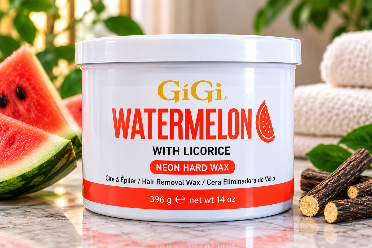 GiGi Watermelon with Licorice Neon Hard Wax – 14 oz (396 g)
