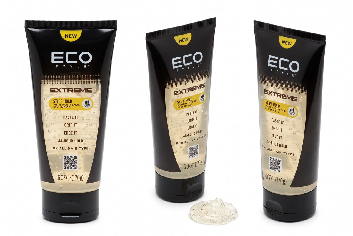 Eco Style Extreme Styling-Gel mit extremem Halt und Panthenol – 6 oz