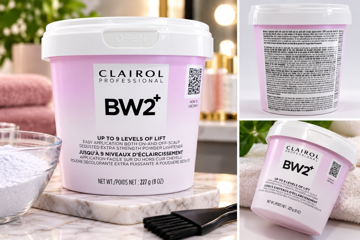 CLAIROL BW2+ Dedusted Extra starkes Blondierpulver - 8oz