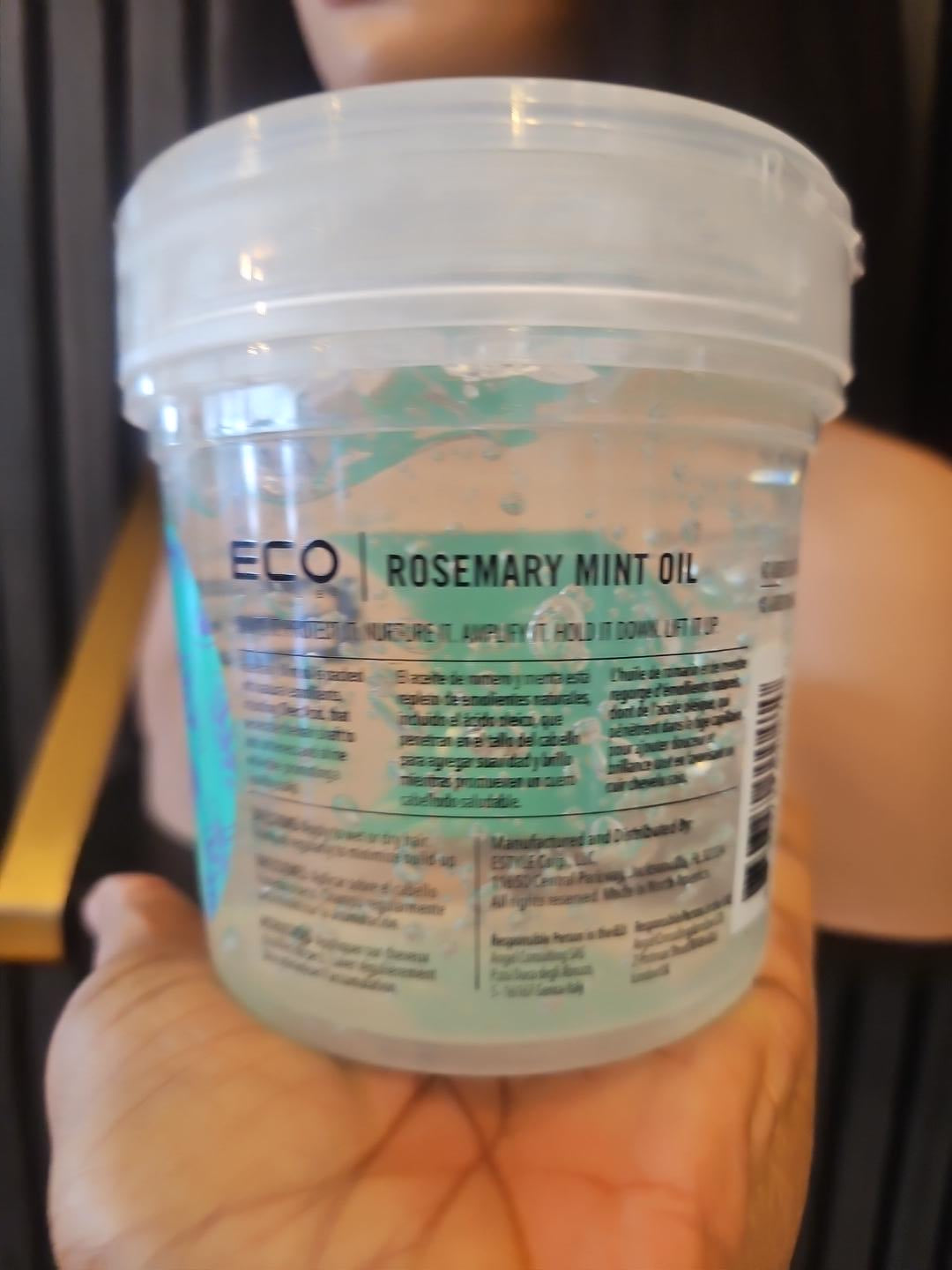 Eco Style Rosemary Mint Oil Styling Gel – 16 oz