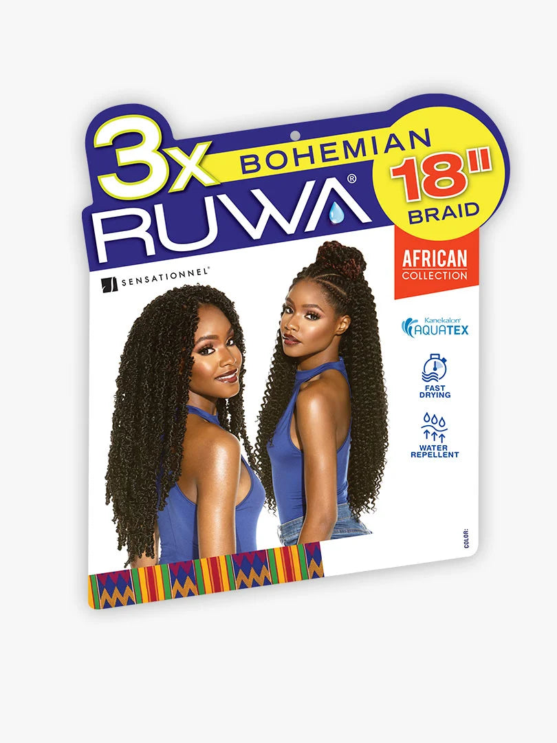 Sensationnel 3X Ruwa Bohemian 18"