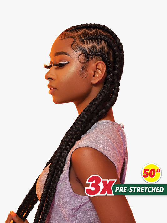 Sensationnel 3X X-Pression Pre-Stretched Braid 50"