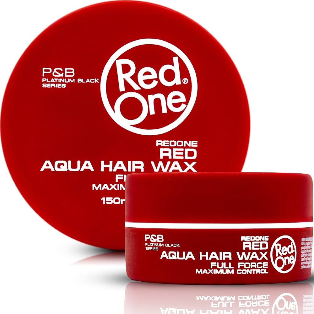 Red One Aqua Hair Wax - Red 150ml
