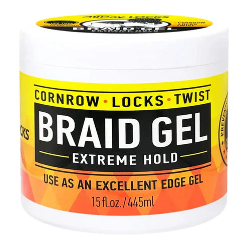 ALLDAY LOCKS Braid Gel [Extreme Hold] - 15oz