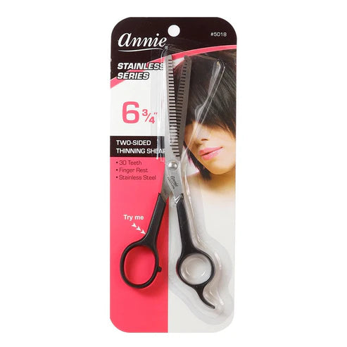 ANNIE Stainless Series Hair Shear - 6 3/4 inch Thinning Shear