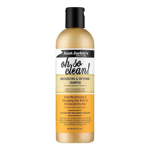 AUNT JACKIE'S Oh So Clean Moisturizing & Softening Shampoo - 12oz
