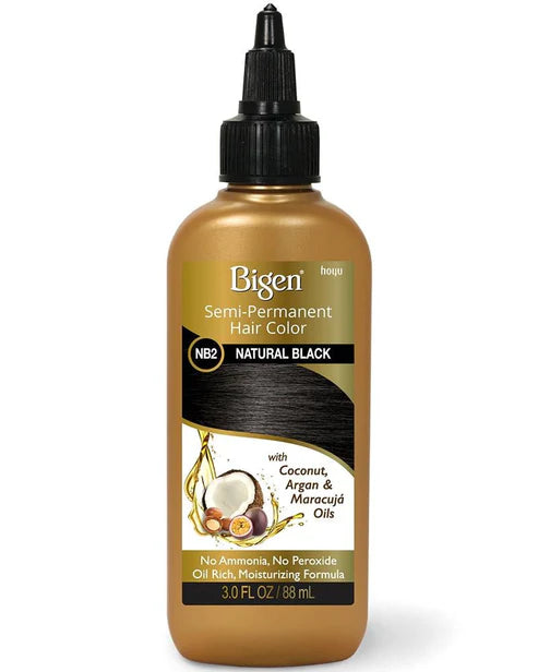 BIGEN Semi Permanent Hair Color 3oz - NB2 Natural Black