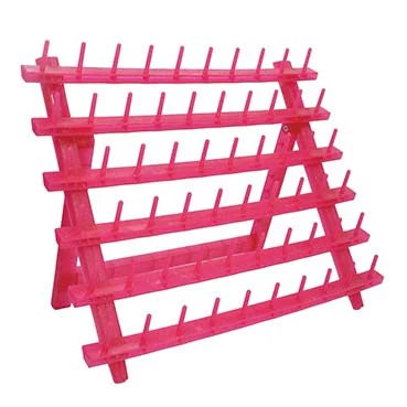 BTL Glitter Braiding Hair Rack 60 Spool - Spool Pink
