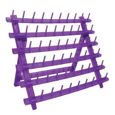 BTL Glitter Braiding Hair Rack 60 Spool - Spool Purple