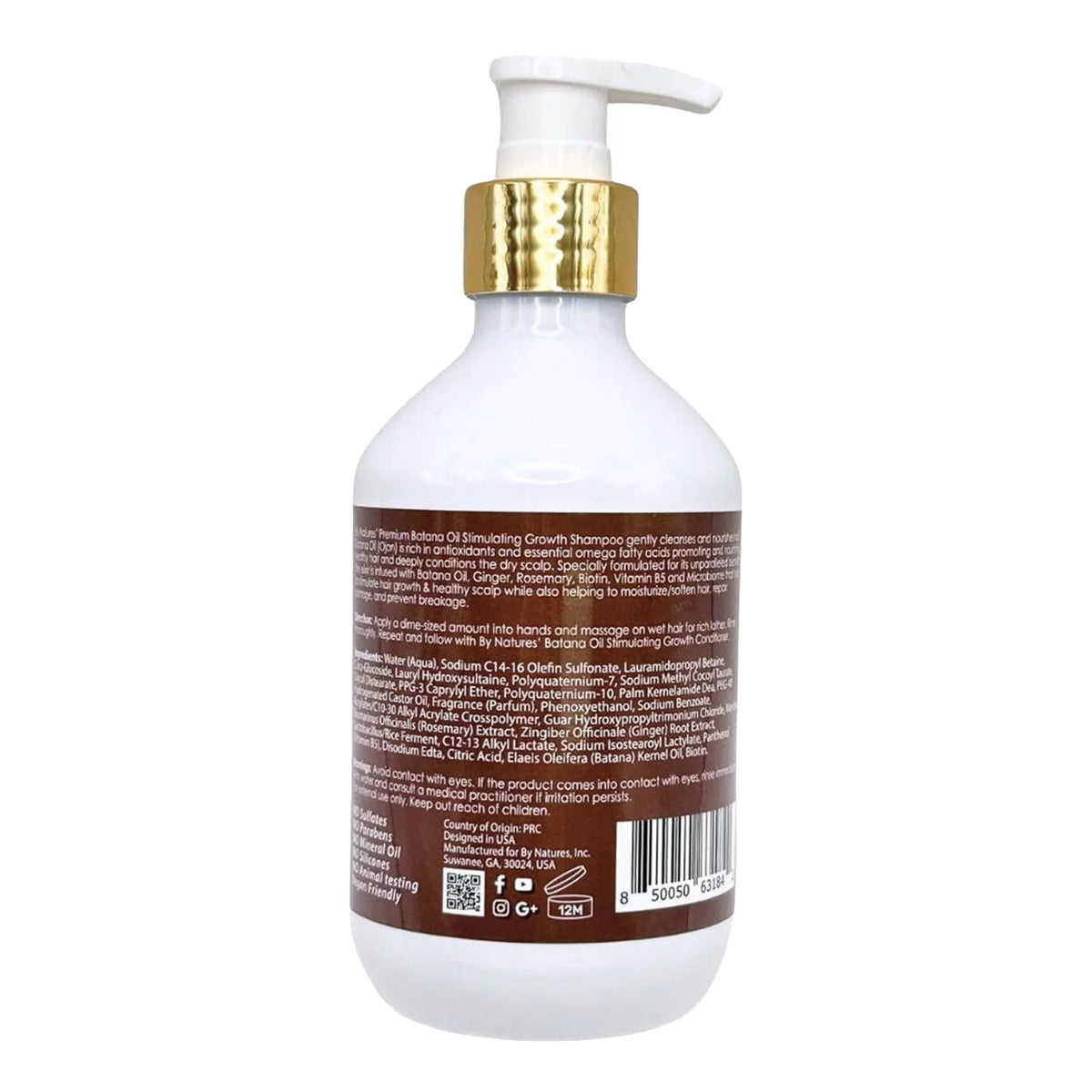 BY NATURES Batana Oil Stimulating Shampoo 12oz