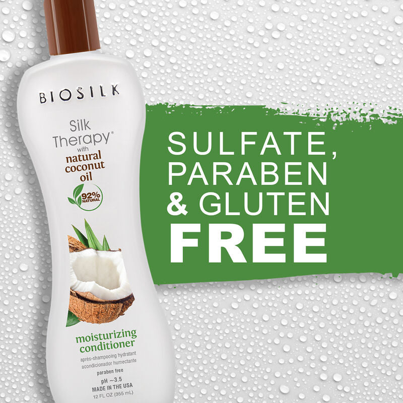 Bio Silk Silk Therapy Coconut Moisturizing Conditioner 12oz
