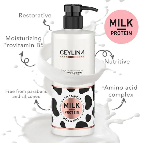CEYLINN Shampoing Protéine de Lait (500 ml)