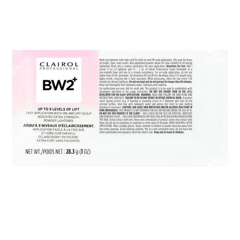CLAIROL BW2+ Dedusted Extra Strength Powder Lightener - 8oz