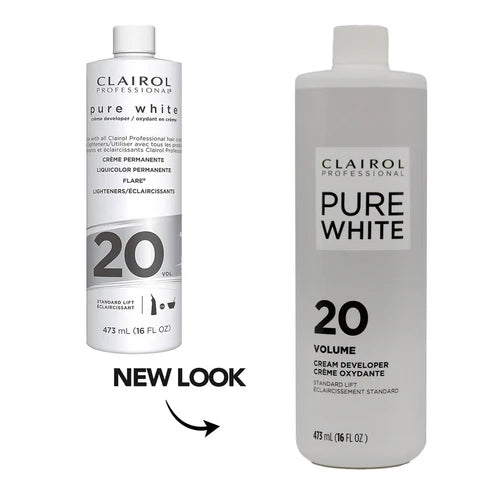 CLAIROL Pure White Creme Developer (16oz) - Vol.20