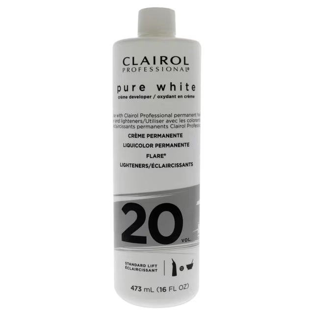 CLAIROL Pure White Creme Developer (16oz) - Vol.20