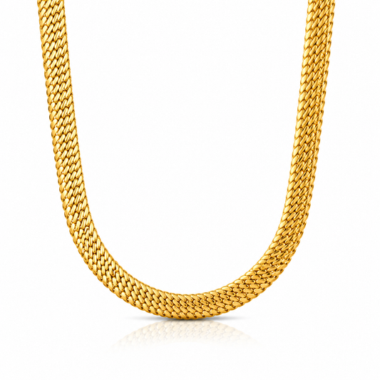 ASON Necklace (36+5cm) - Stainless Steel / PVD 18k Gold