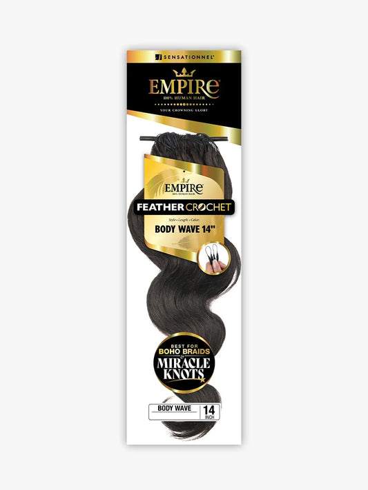 Sensationnel HH Feather Crochet Body Wave 14" Empire