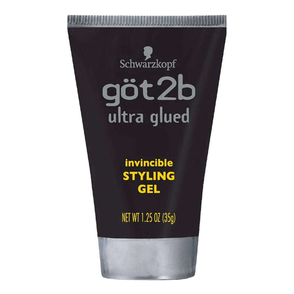 GOT2B Ultra Glued Styling Gel Black 1.25oz