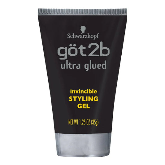 GOT2B Ultra Glued Styling Gel Black 1.25oz