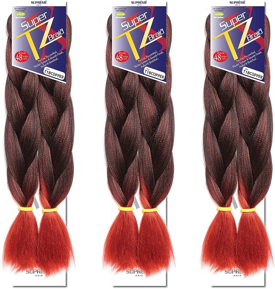 Super X TZ2 Braid Supreme Hair T1B/1002F