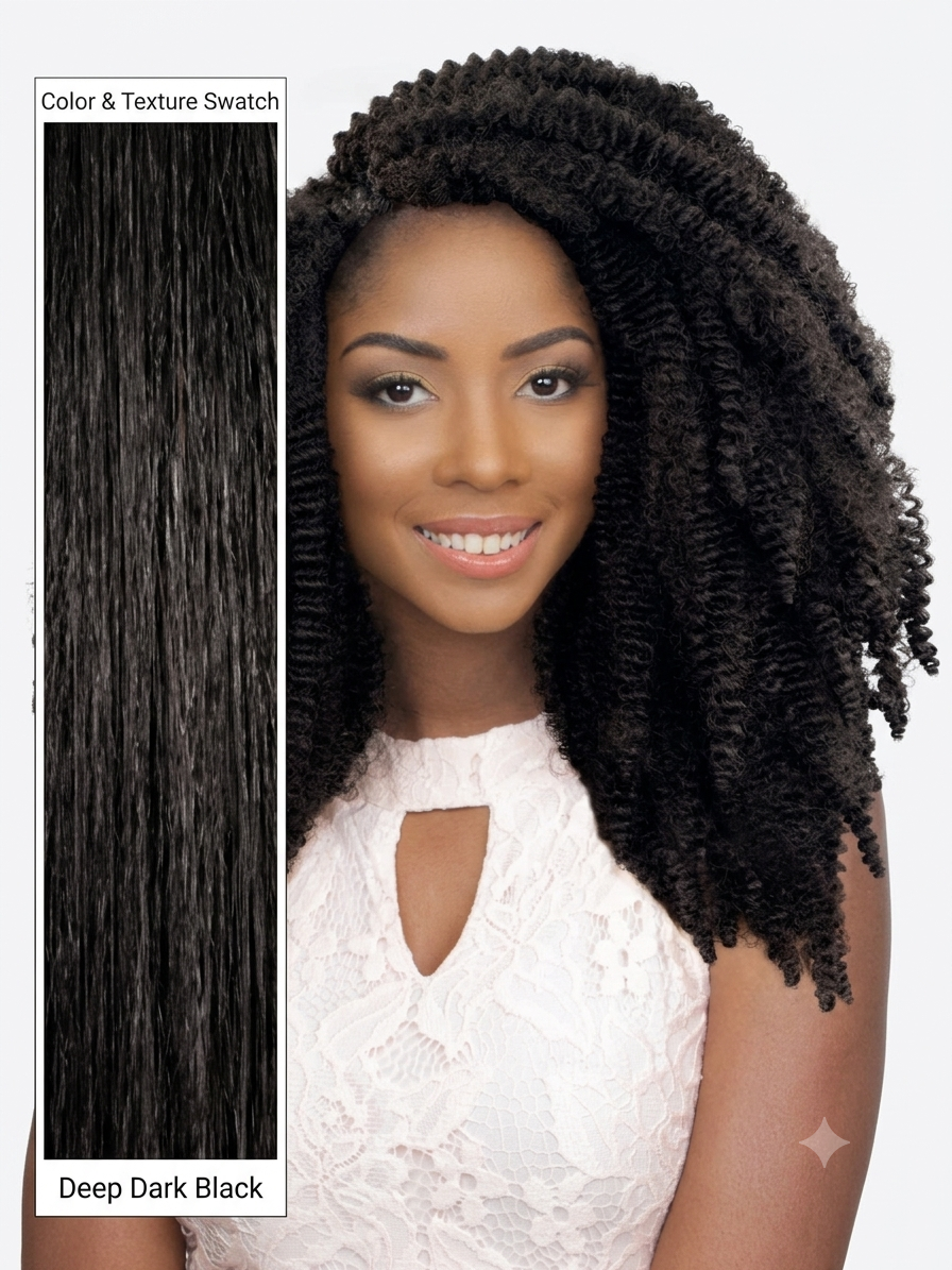 Fluffy Water Twist Braiding Hair 24" 3X