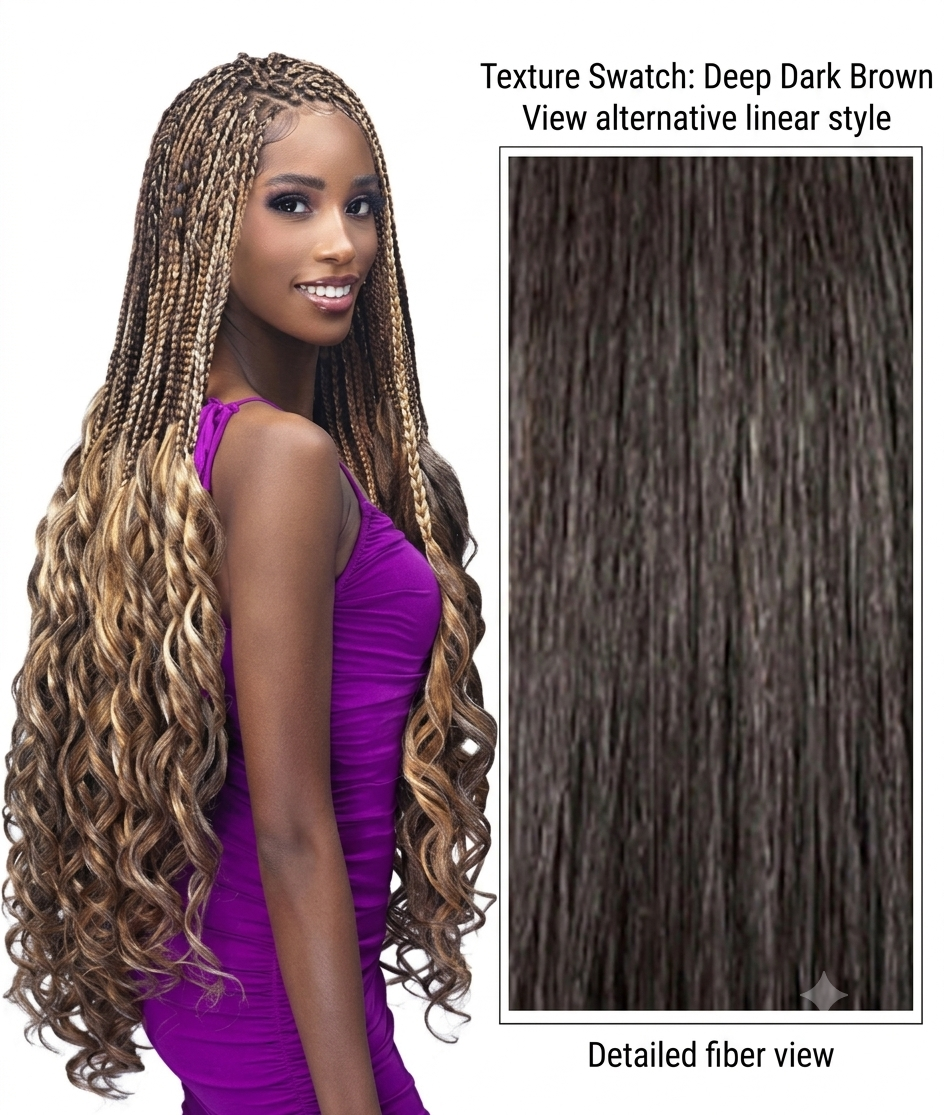 RBS French Curl Braiding Hair 24"