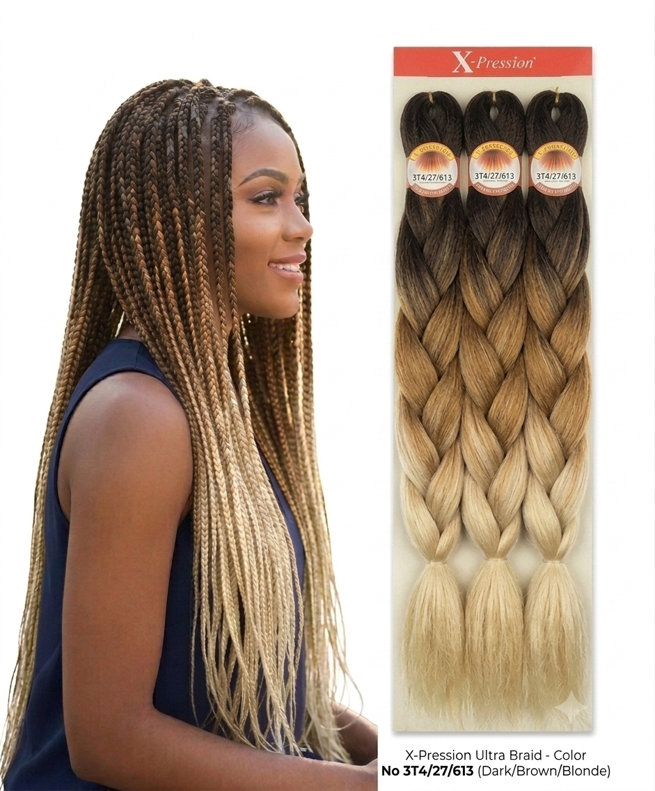 Outre Expression 3X Pre-Stretched Braiding Hair 52"