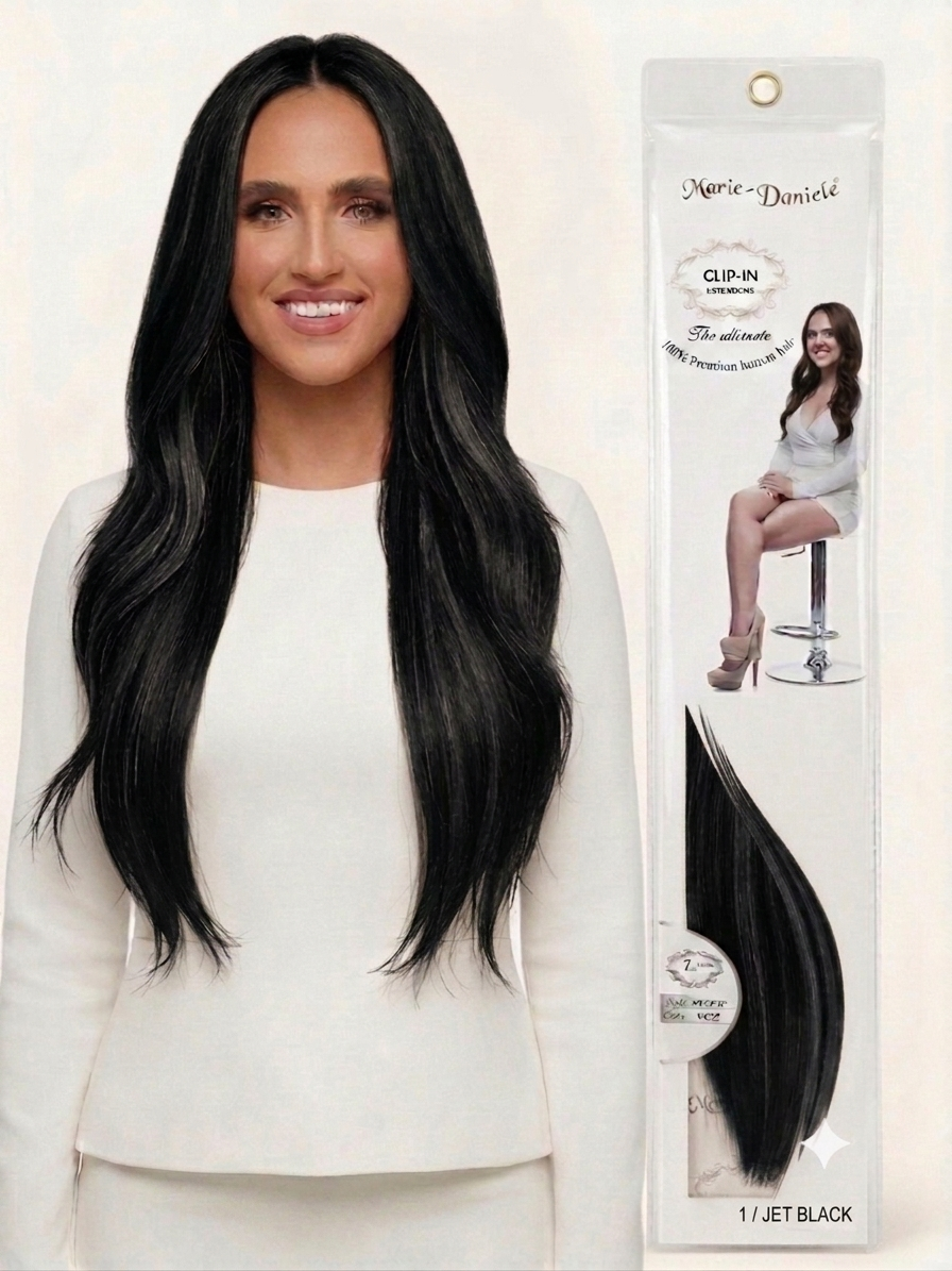 Extensions capillaires à clipser Marie-Daniele - 16 po