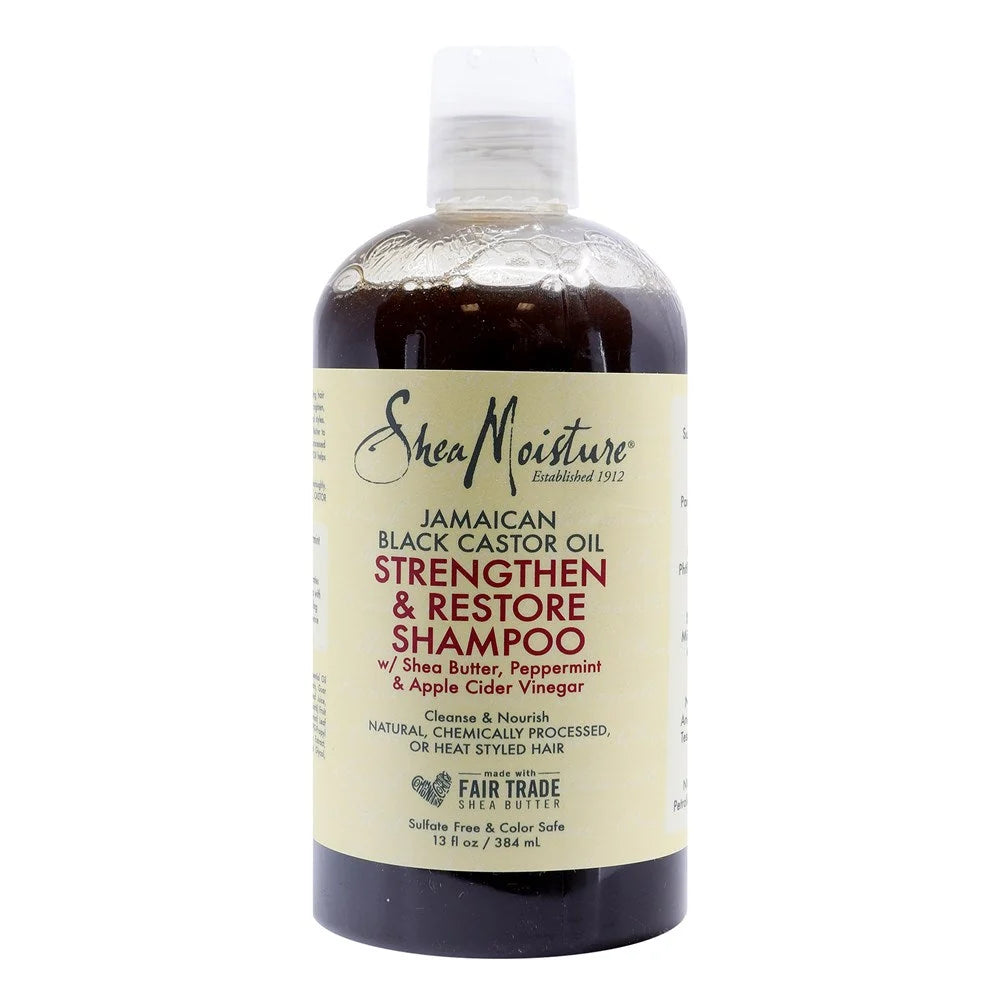 SHEA MOISTURE Jamaican Black Castor Oil Strengthen & Restore Shampoo (384 ml)