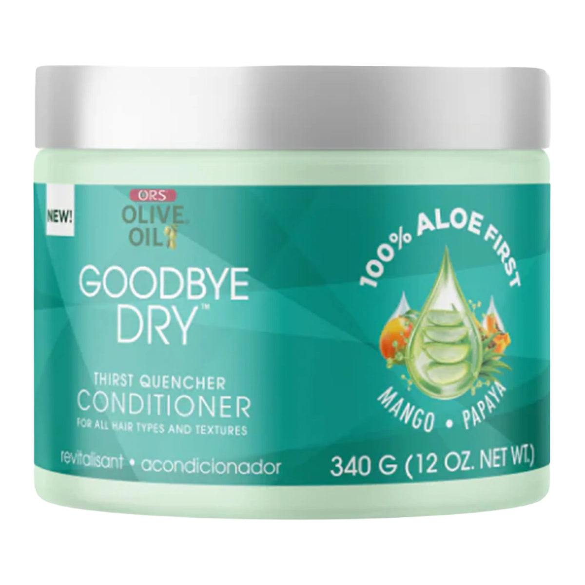Après-shampoing Désaltérant Goodbye Dry à l'Huile d'Olive ORS (355 ml)