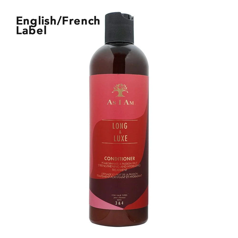 AS I AM Long and Luxe Revitalisant (355 ml) - EN/FR