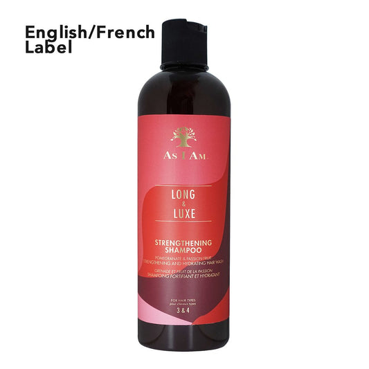 AS I AM Long and Luxe Strengthening Shampoo (12oz) - EN/FR