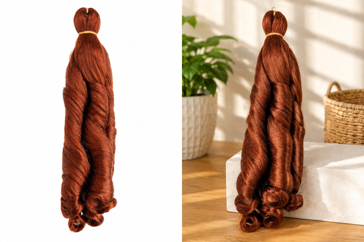 Mèches à tresses Soft Spiral French Curl 20”
