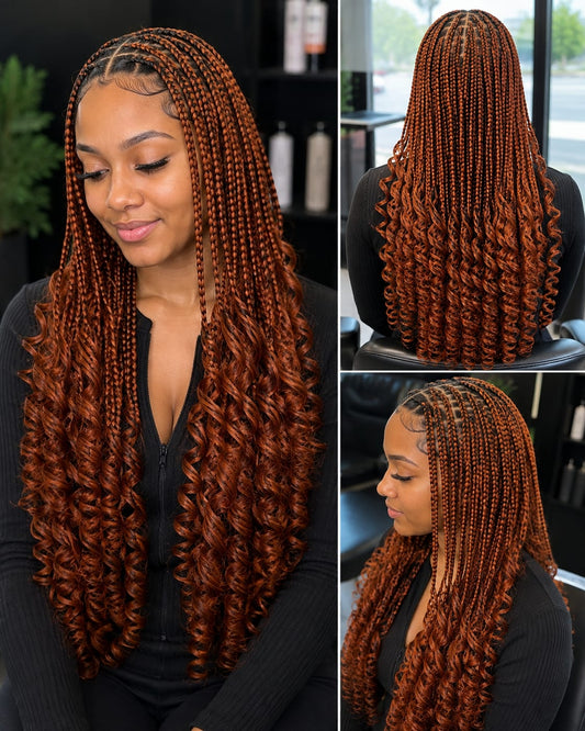 Soft Spiral French Curl Braiding Hair 20”