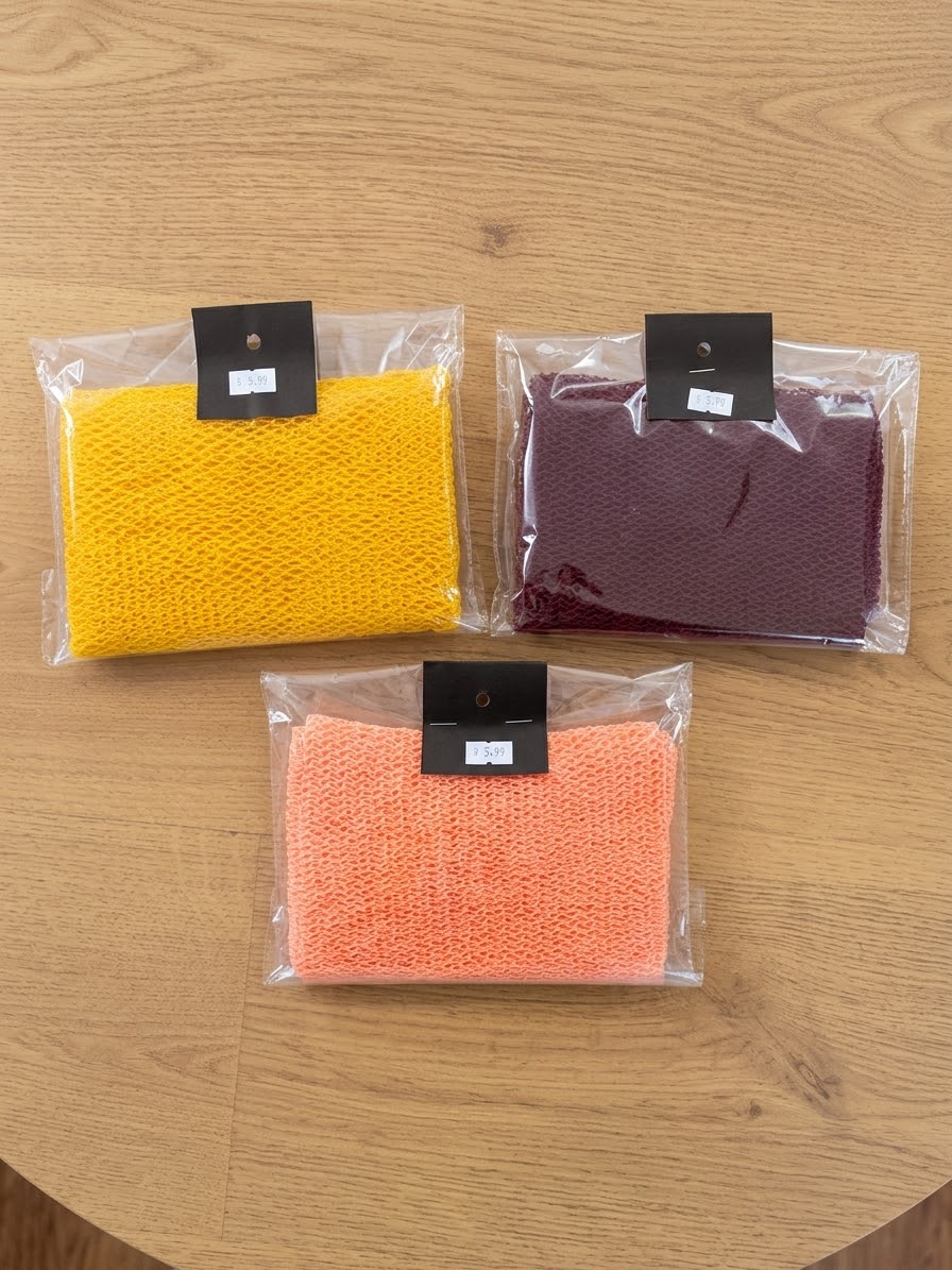 African Exfoliating Sponge (Sapo) – Premium Nylon Body Mesh