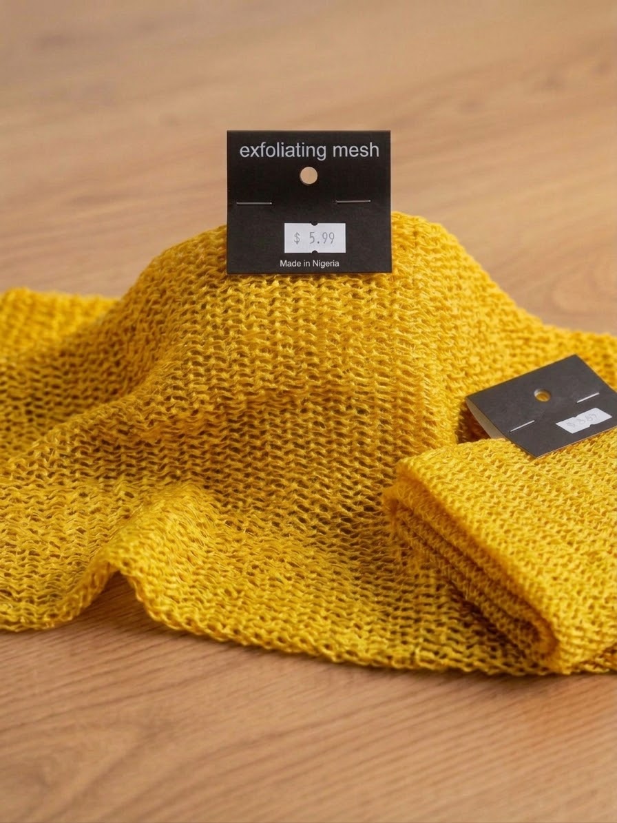 African Exfoliating Sponge (Sapo) – Premium Nylon Body Mesh