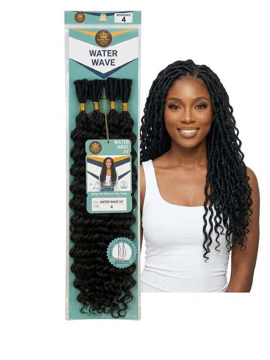 Water Wave Großpackung 24" Flechthaar