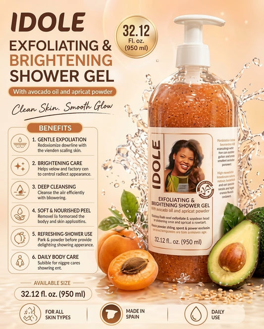 Idole Papaya Duschgel mit Peeling-Effekt (1000 ml)