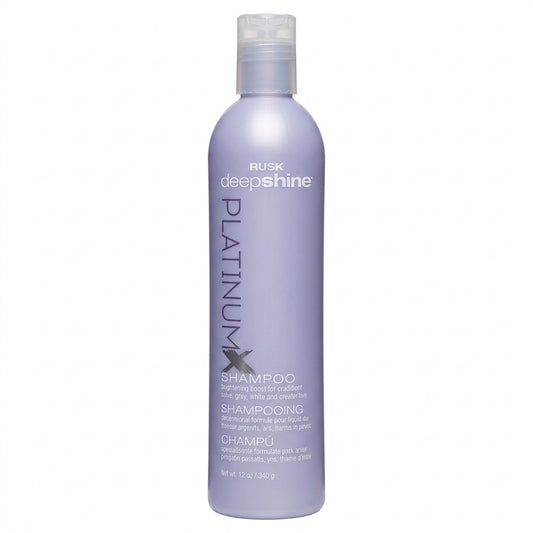 RUSK Deep Shine PLATINUMX Conditioner – 12 oz (340 g)