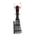 KIM & C 8 Row Vented Detangling Brush - Black