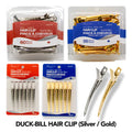 KIM & C Duck Bill Clip (60ct) - Silver