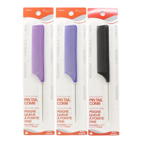 KIM & C Pin Tail Comb - Assorted